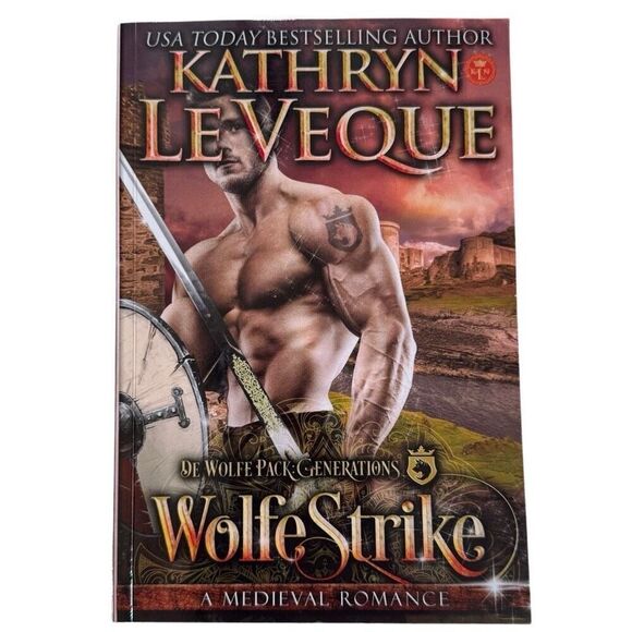 WolfeStrike by Kathryn Le Veque (De Wolfe Pack: Generations) (2020, Paperback) - Picture 1 of 4
